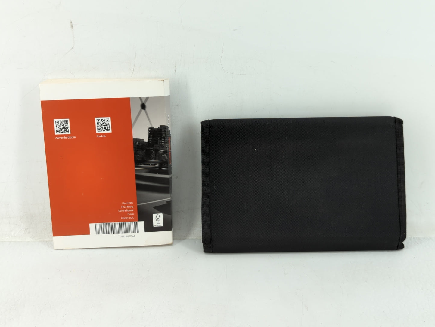 2017 Ford Fusion Owners Manual Book Guide OEM Used Auto Parts - Oemusedautoparts1.com