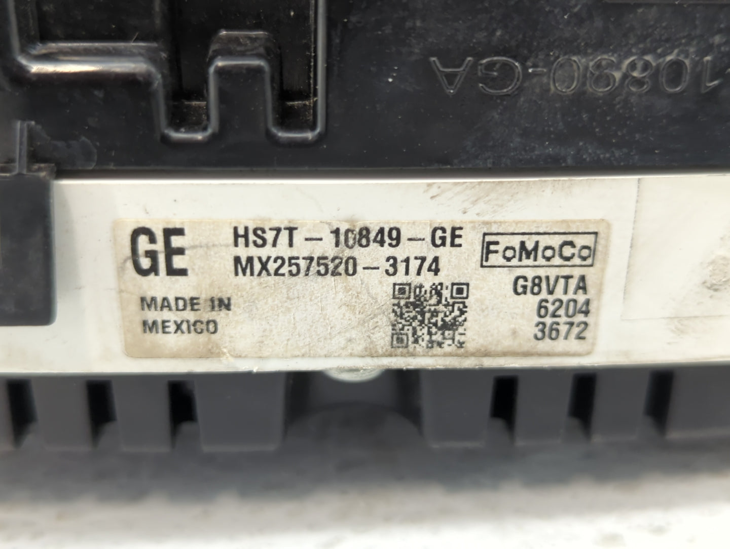 2017 Ford Fusion Instrument Cluster Speedometer Gauges P/N:HS7T-10849-GF HS7T-10849-GE Fits OEM Used Auto Parts - Oemusedaut