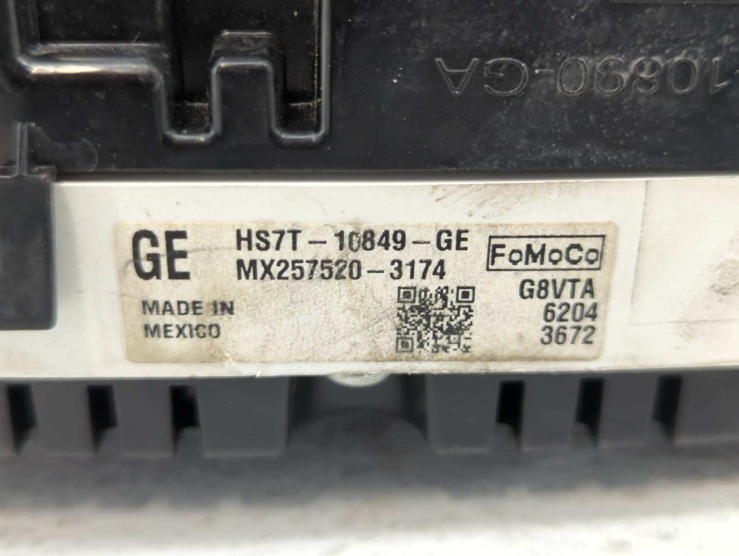 2017 Ford Fusion Instrument Cluster Speedometer Gauges P/N:HS7T-10849-GF HS7T-10849-GE Fits OEM Used Auto Parts - Oemusedaut