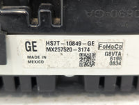 2017 Ford Fusion Instrument Cluster Speedometer Gauges P/N:HS7T-10849-GF HS7T-10849-GE Fits OEM Used Auto Parts - Oemusedaut