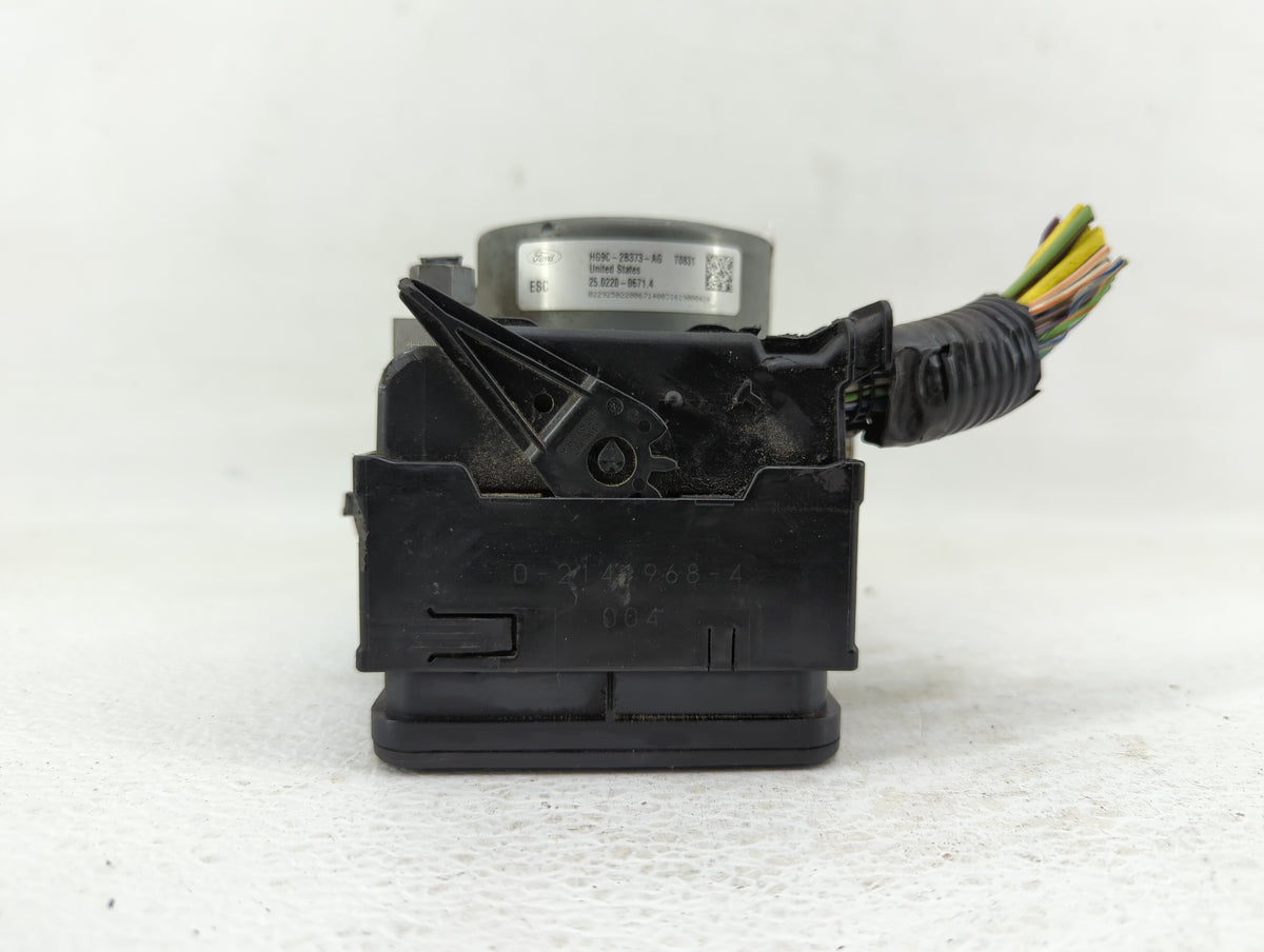 2017-2018 Ford Fusion Anti-Lock Brake ABS Pump Module Actuator OEM P/N:HG9C-2B373-CG HG9C-2B373-CH Fits Fits 2017 2018 OEM U