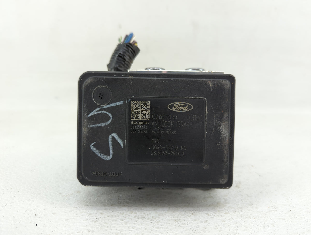 2017-2018 Ford Fusion Anti-Lock Brake ABS Pump Module Actuator OEM P/N:HG9C-2B373-CG HG9C-2B373-CH Fits Fits 2017 2018 OEM U