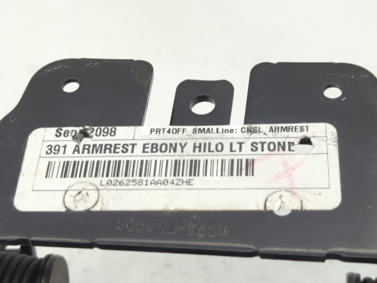 2017 Ford Fusion Center Console Armrest Cover Lid Fits OEM Used Auto Parts - Oemusedautoparts1.com
