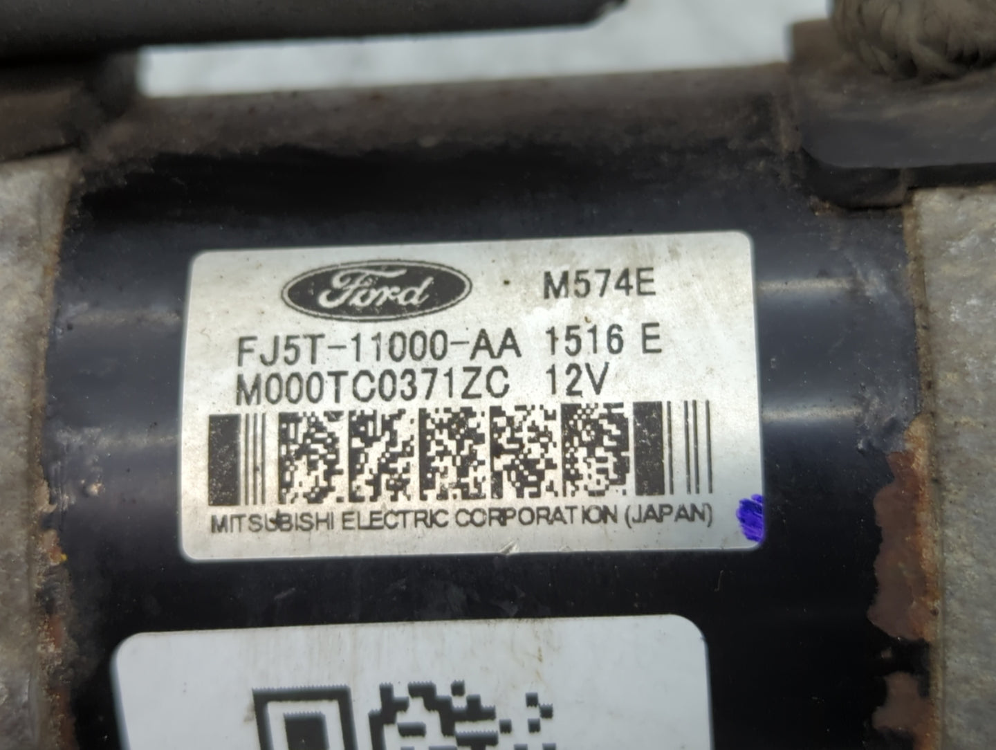 2013-2020 Ford Fusion Car Starter Motor Solenoid OEM P/N:FJ5T-11000-AA BB5T-11000-BA Fits OEM Used Auto Parts - Oemusedautop
