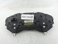 2017 Ford Fusion Instrument Cluster Speedometer Gauges P/N:HS7T-10849-CF Fits OEM Used Auto Parts - Oemusedautoparts1.com