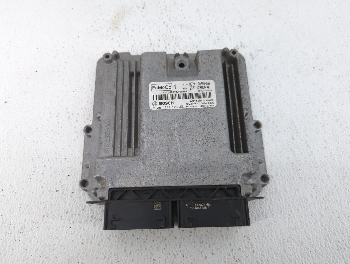 2017-2019 Ford Fusion PCM Engine Control Computer ECU ECM PCU OEM P/N:GS7A-12B684-AA HS7A-12A650-ABB Fits Fits 2017 2018 201
