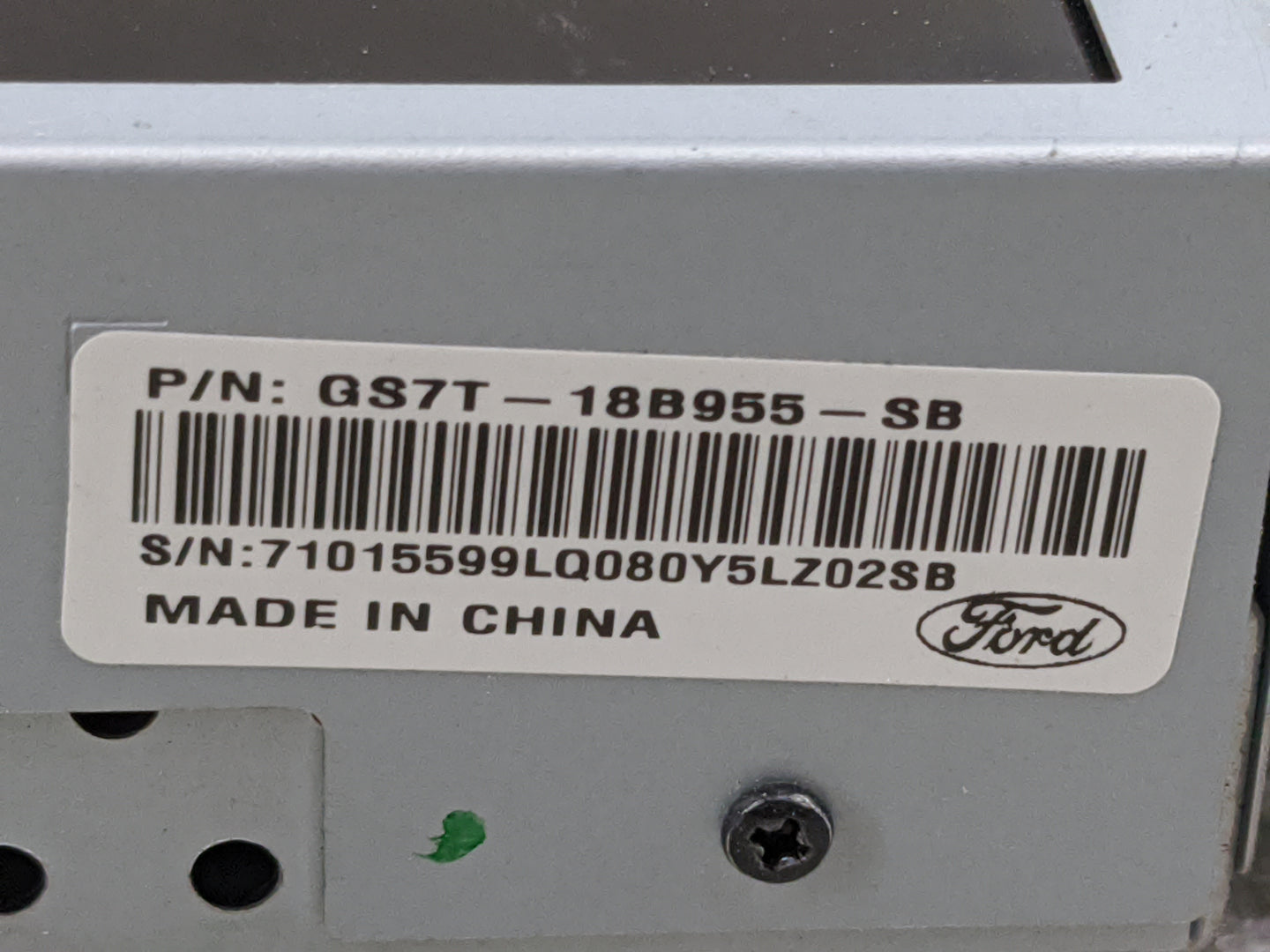 2017-2020 Ford Fusion Information Display Screen 5030916 - Oemusedautoparts1.com