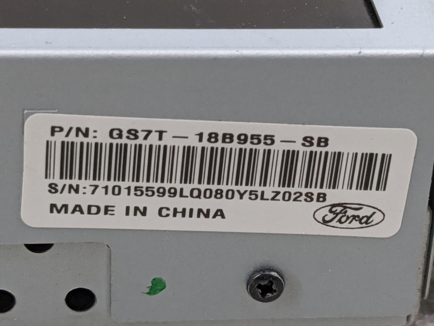 2017-2020 Ford Fusion Information Display Screen 5030916 - Oemusedautoparts1.com