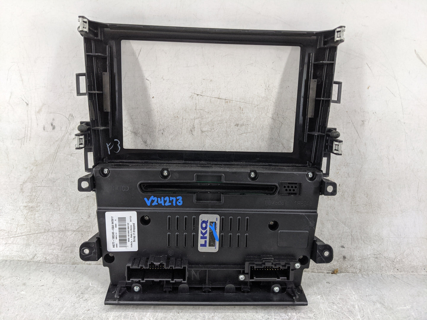 2017-2020 Ford Fusion Radio Control Panel 5030920 - Oemusedautoparts1.com