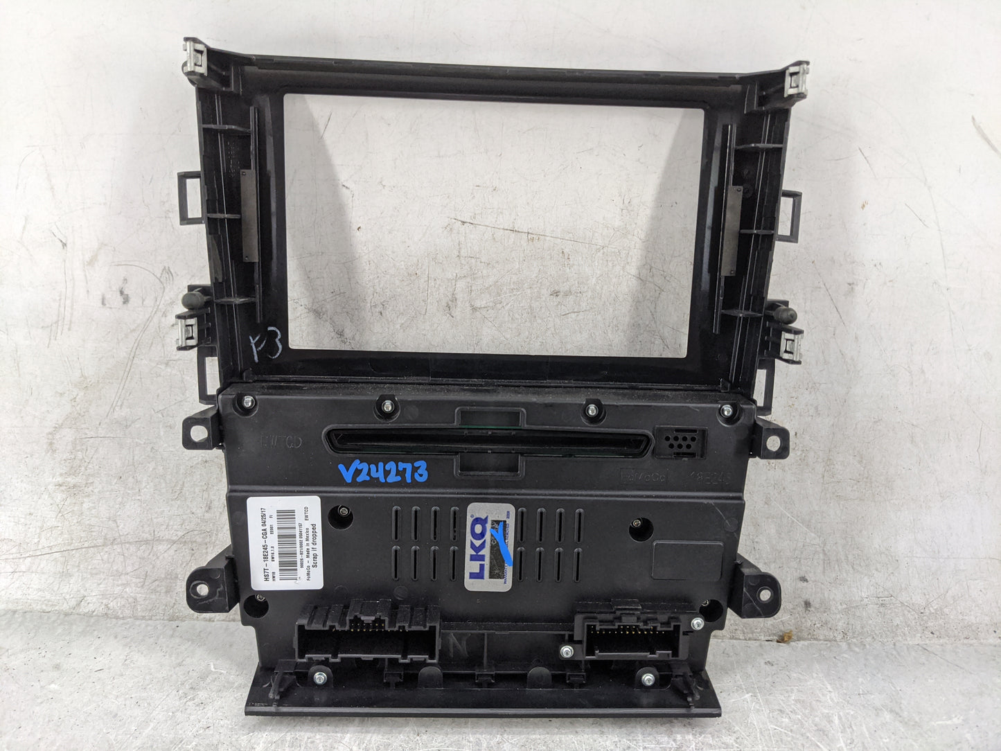 2017-2020 Ford Fusion Radio Control Panel 5030920 - Oemusedautoparts1.com