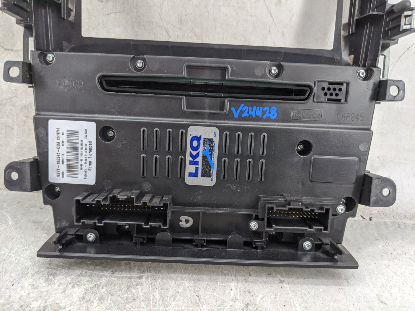 2017-2020 Ford Fusion Radio Control Panel 5031171 - Oemusedautoparts1.com