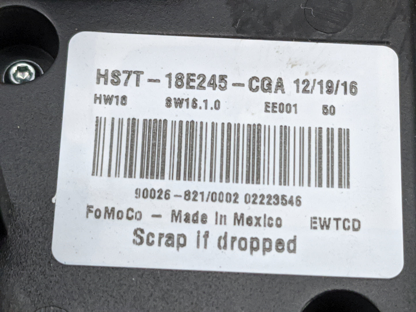 2017-2020 Ford Fusion Radio Control Panel 5031171 - Oemusedautoparts1.com