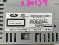 2017 Ford Fusion Radio AM FM Cd Player Receiver Replacement P/N:HS7T-19C107-ZD HS7T-19C107-ZA, HS7T-19C107-ZB, HS7T-19C107-Z