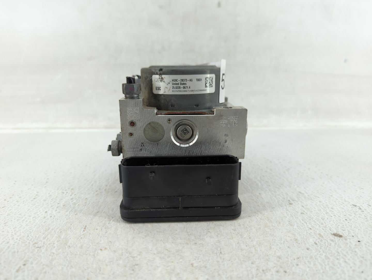 2017-2018 Ford Fusion ABS Pump Control Module Replacement P/N:HG9C-2B373-AG Fits Fits 2017 2018 OEM Used Auto Parts - Oemuse