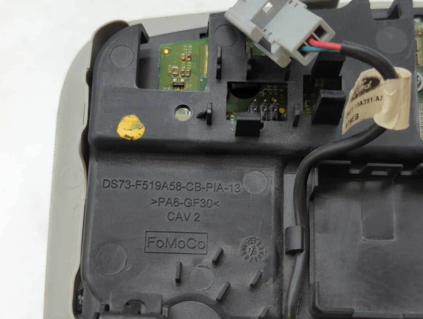 2017-2020 Ford Fusion Center Floor Console P/N:DS73-F519A58-CB Fits Fits 2017 2018 2019 2020 OEM Used Auto Parts - Oemusedau