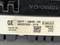 2017 Ford Fusion Instrument Cluster Speedometer Gauges P/N:HS7T-10849-GF HS7T-10849-GE Fits OEM Used Auto Parts - Oemusedaut