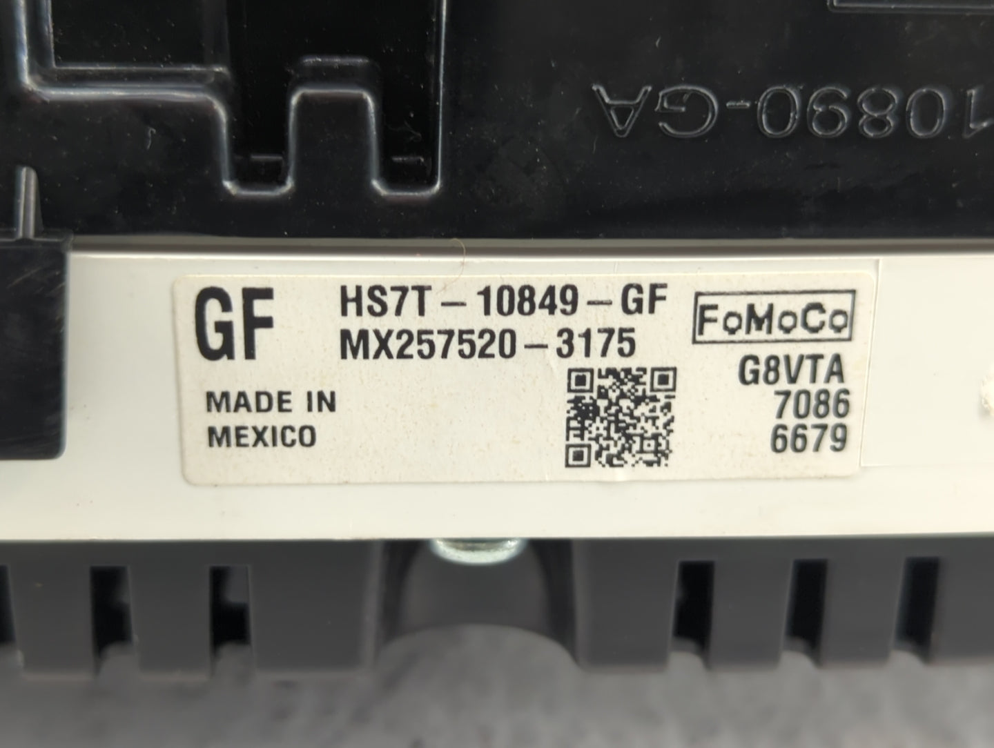 2017 Ford Fusion Instrument Cluster Speedometer Gauges P/N:HS7T-10849-GF Fits OEM Used Auto Parts - Oemusedautoparts1.com