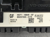 2017 Ford Fusion Instrument Cluster Speedometer Gauges P/N:HS7T-10849-GF Fits OEM Used Auto Parts - Oemusedautoparts1.com