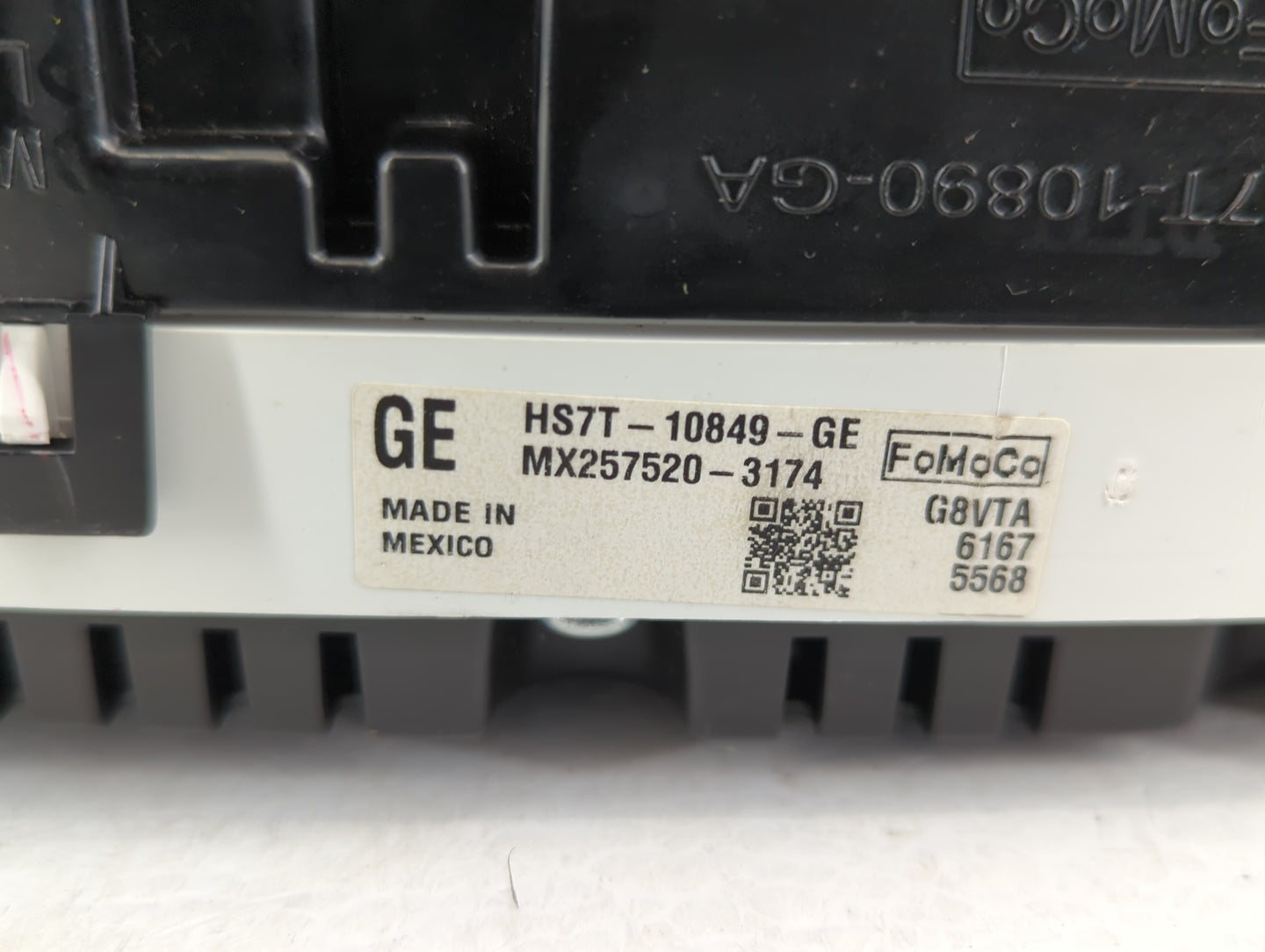 2017 Ford Fusion Instrument Cluster Speedometer Gauges P/N:HS7T-10849-GE Fits OEM Used Auto Parts - Oemusedautoparts1.com
