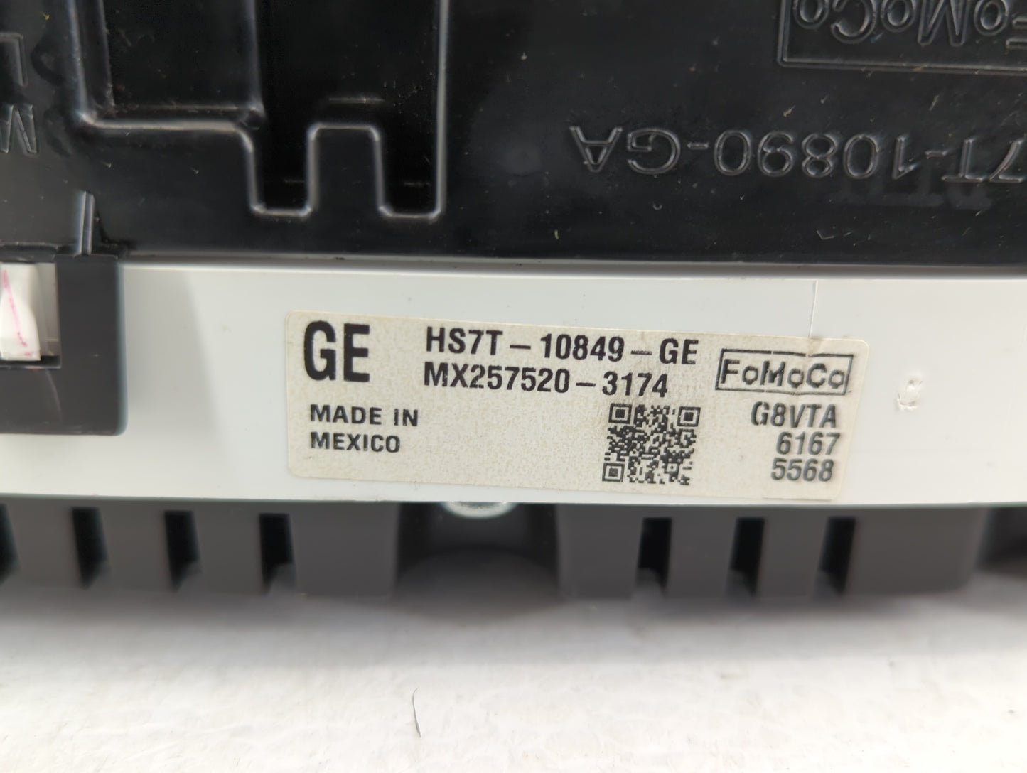 2017 Ford Fusion Instrument Cluster Speedometer Gauges P/N:HS7T-10849-GE Fits OEM Used Auto Parts - Oemusedautoparts1.com