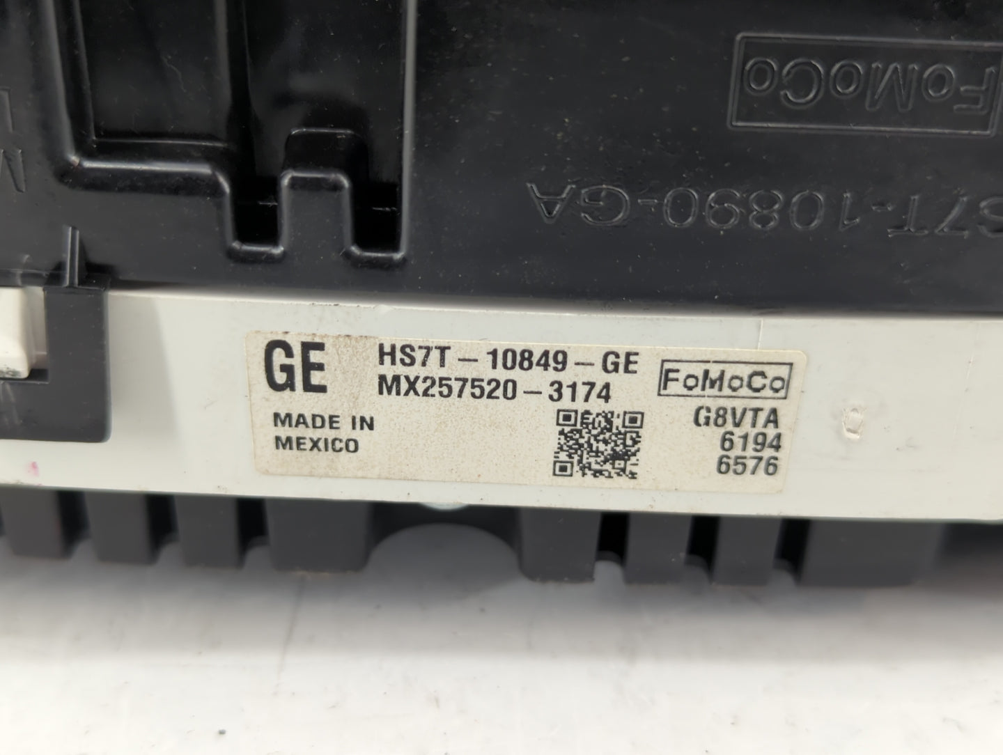 2017 Ford Fusion Instrument Cluster Speedometer Gauges P/N:HS7T-10849-GF HS7T-10849-GE Fits OEM Used Auto Parts - Oemusedaut