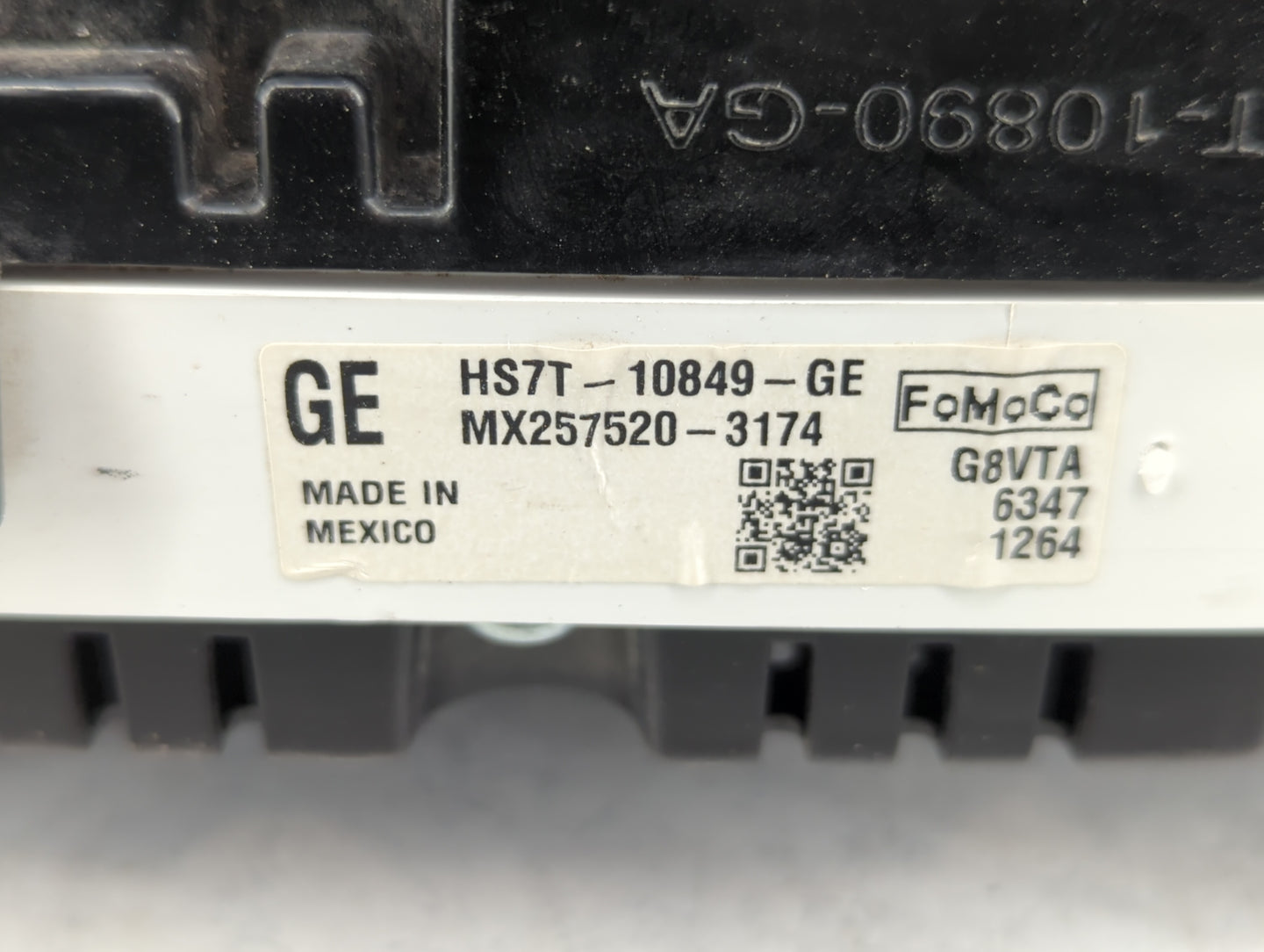 2017 Ford Fusion Instrument Cluster Speedometer Gauges P/N:HS7T-10849-GF HS7T-10849-GE Fits OEM Used Auto Parts - Oemusedaut