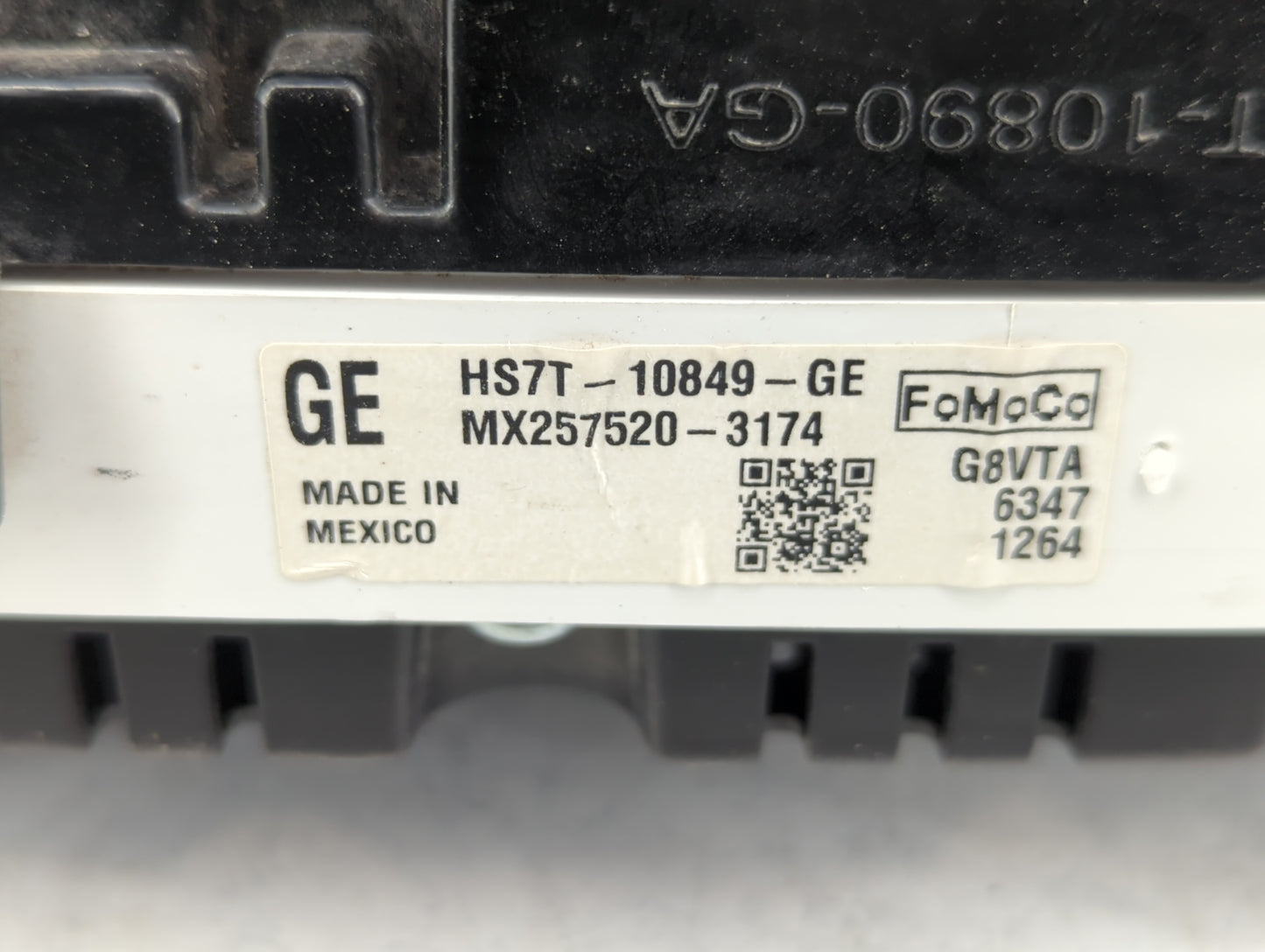 2017 Ford Fusion Instrument Cluster Speedometer Gauges P/N:HS7T-10849-GF HS7T-10849-GE Fits OEM Used Auto Parts - Oemusedaut
