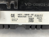 2017 Ford Fusion Instrument Cluster Speedometer Gauges P/N:HS7T-10849-GF HS7T-10849-GE Fits OEM Used Auto Parts - Oemusedaut