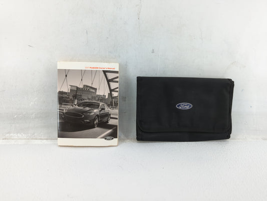 2017 Ford Fusion Owners Manual Book Guide OEM Used Auto Parts - Oemusedautoparts1.com