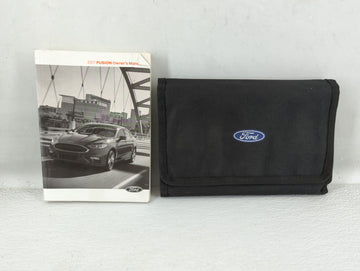 2017 Ford Fusion Owners Manual Book Guide P/N:HE5J 19A321 AB OEM Used Auto Parts - Oemusedautoparts1.com