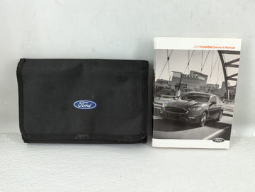 2017 Ford Fusion Owners Manual Book Guide P/N:HE5J19A321AB OEM Used Auto Parts - Oemusedautoparts1.com