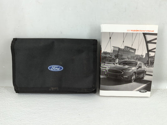 2017 Ford Fusion Owners Manual Book Guide P/N:HE5J19A321AB OEM Used Auto Parts - Oemusedautoparts1.com