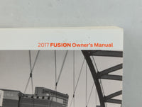 2017 Ford Fusion Owners Manual Book Guide P/N:HE5J19A321AB OEM Used Auto Parts - Oemusedautoparts1.com