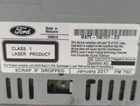 2017-2020 Ford Fusion Am Fm Cd Player Radio Receiver - Oemusedautoparts1.com