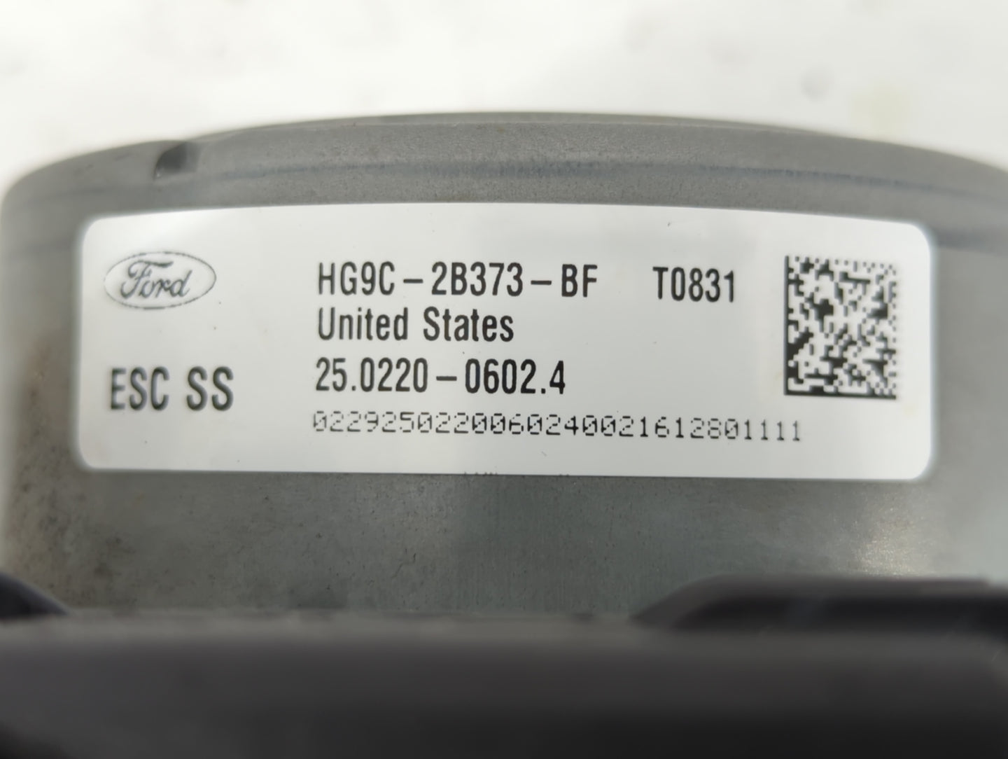 2017-2018 Ford Fusion ABS Pump Control Module Replacement P/N:HG9C-2B373-BH Fits Fits 2017 2018 OEM Used Auto Parts - Oemuse