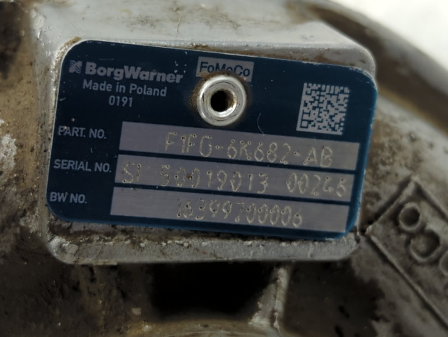 2014 Ford Fusion Turbocharger Turbo Charger Super Charger Supercharger - Oemusedautoparts1.com