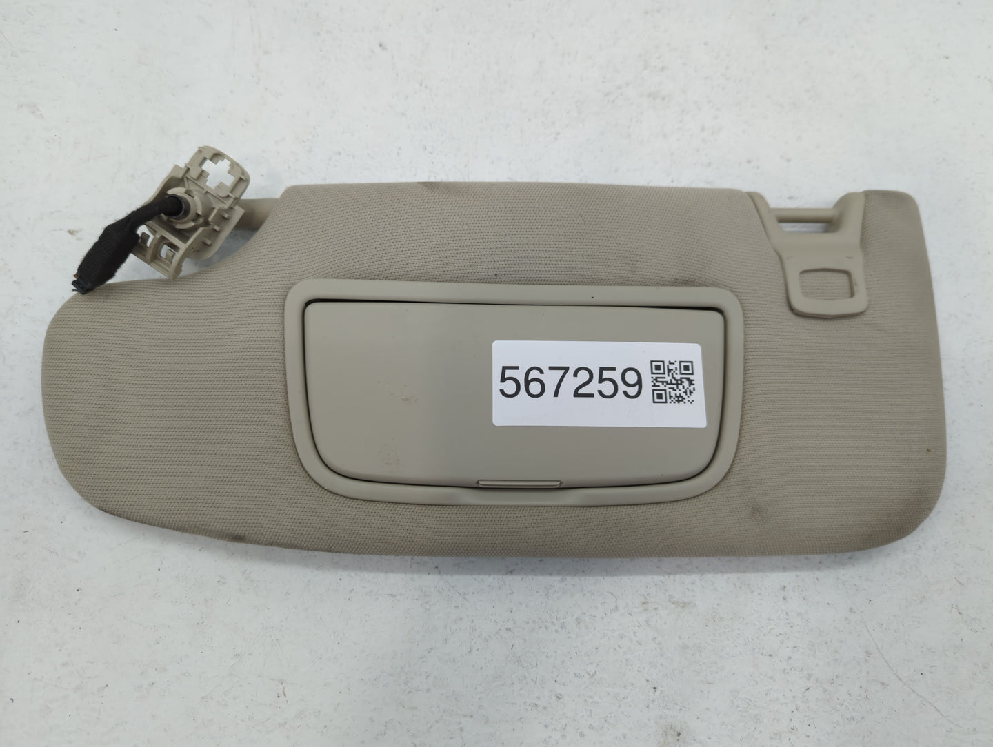 2017-2020 Ford Fusion Sun Visor Shade Replacement Passenger Right Mirror Fits Fits 2017 2018 2019 2020 OEM Used Auto Parts -