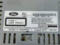 2017-2017 Ford Fusion Am Fm Cd Player Radio Receiver 572485 - Oemusedautoparts1.com
