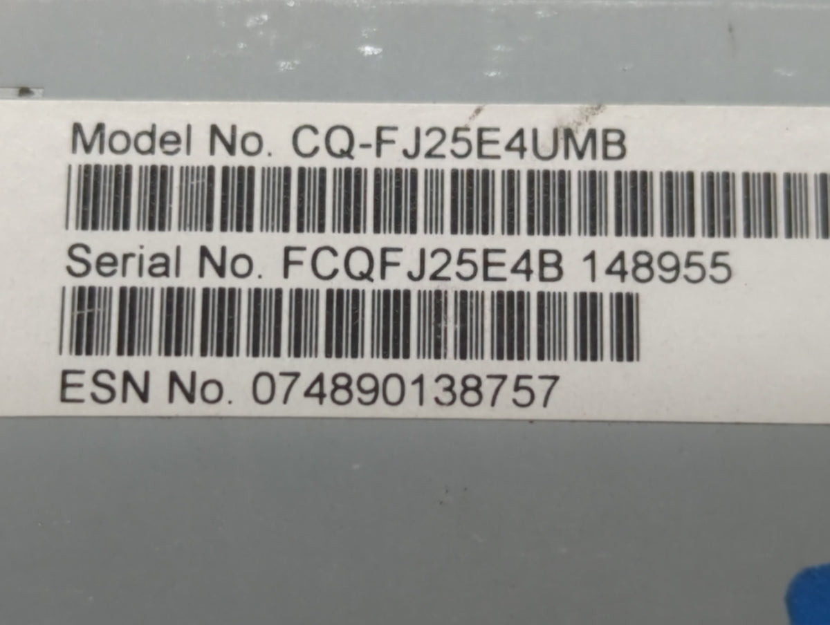 2017-2017 Ford Fusion Am Fm Cd Player Radio Receiver 572485 - Oemusedautoparts1.com