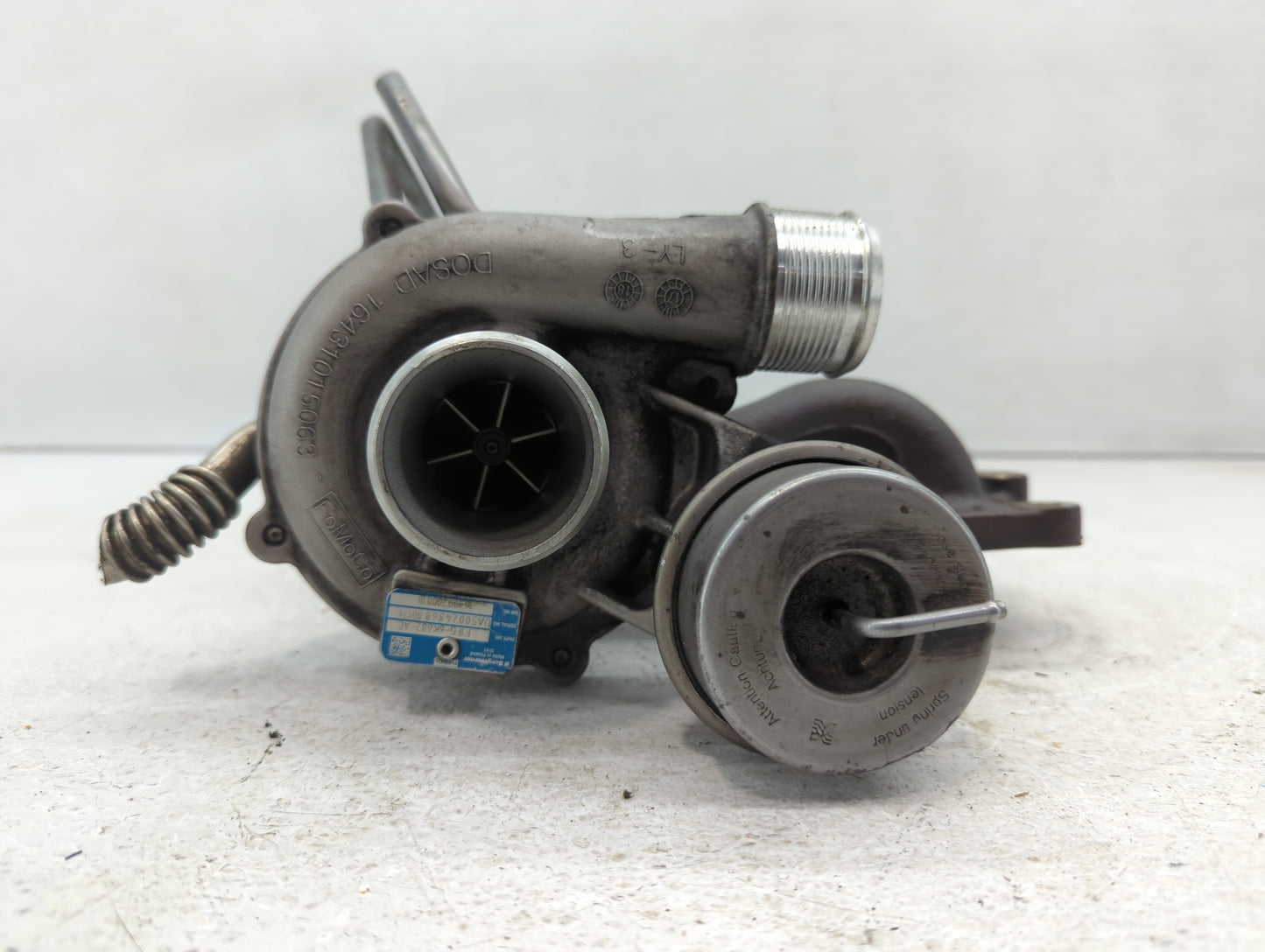 2014 Ford Fusion Turbocharger Turbo Charger Super Charger Supercharger 581660 - Oemusedautoparts1.com