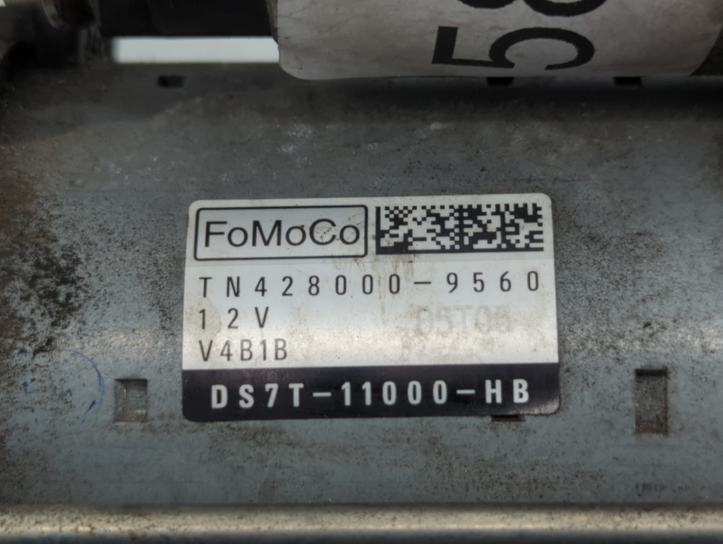 2013-2020 Ford Fusion Car Starter Motor Solenoid OEM P/N:TN428000-9560 Fits Fits 2013 2014 2015 2016 2017 2018 2019 2020 OEM