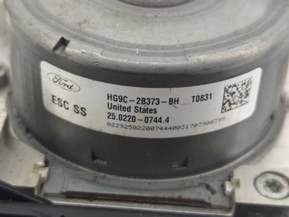 2017-2018 Ford Fusion Anti-Lock Brake ABS Pump Module Actuator OEM P/N:HG9C-2B373-BH HG9C-2B373-BG Fits Fits 2017 2018 OEM U