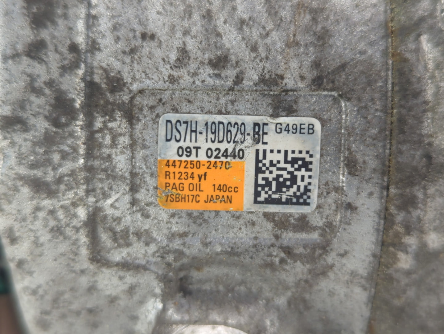 2017-2020 Ford Fusion Air Conditioning A/c Ac Compressor Oem - Oemusedautoparts1.com