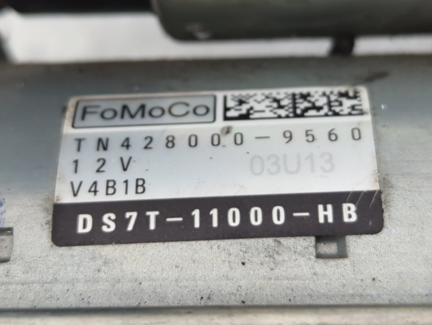 2013-2020 Ford Fusion Car Starter Motor Solenoid OEM P/N:TN428000-9560 Fits Fits 2013 2014 2015 2016 2017 2018 2019 2020 OEM