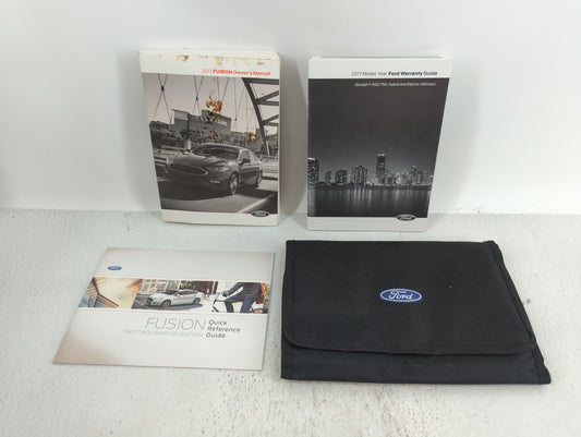 2017 Ford Fusion Owners Manual Book Guide OEM Used Auto Parts - Oemusedautoparts1.com
