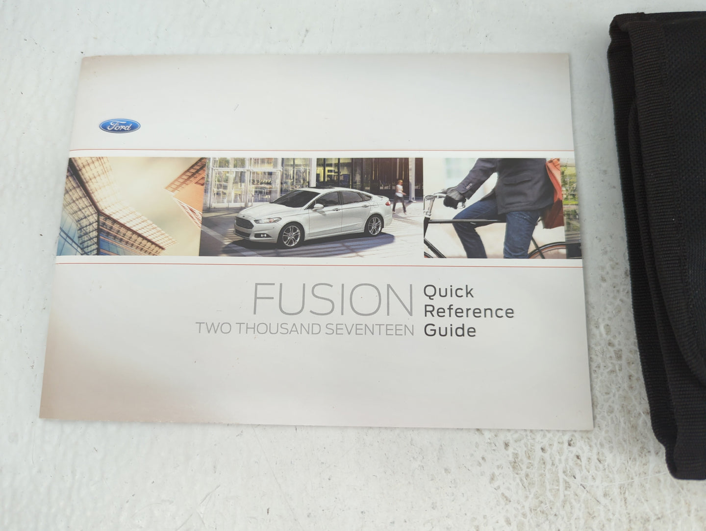 2017 Ford Fusion Owners Manual Book Guide OEM Used Auto Parts - Oemusedautoparts1.com