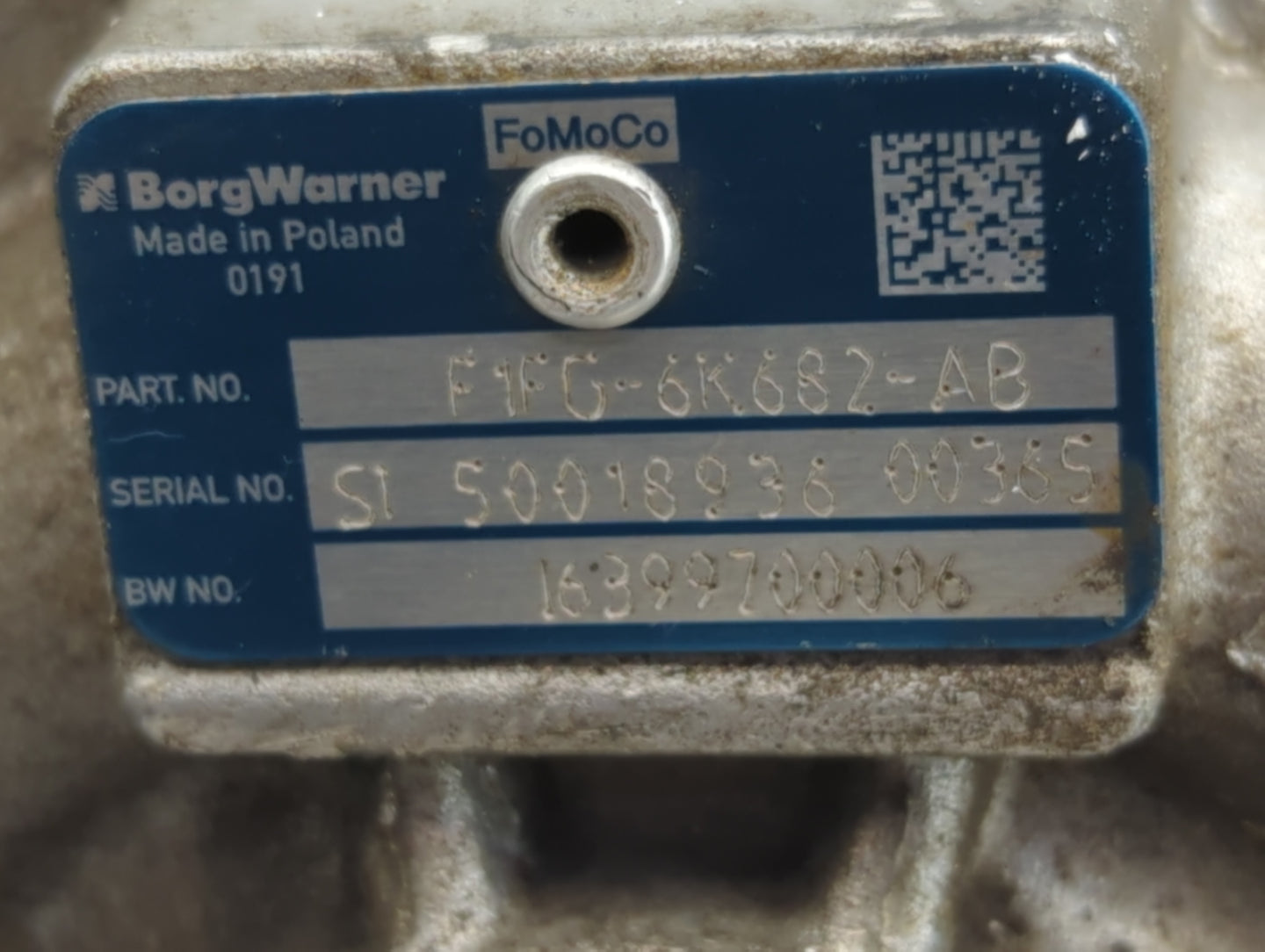 2014 Ford Fusion Turbocharger Turbo Charger Super Charger Supercharger - Oemusedautoparts1.com