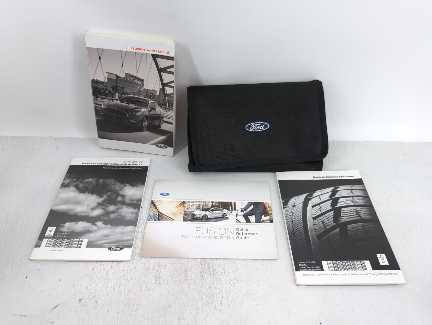 2017 Ford Fusion Owners Manual Book Guide OEM Used Auto Parts - Oemusedautoparts1.com