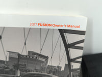 2017 Ford Fusion Owners Manual Book Guide OEM Used Auto Parts - Oemusedautoparts1.com