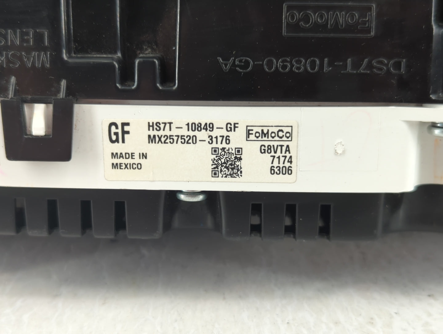 2017 Ford Fusion Instrument Cluster Speedometer Gauges P/N:HS7T-10849-GF Fits OEM Used Auto Parts - Oemusedautoparts1.com